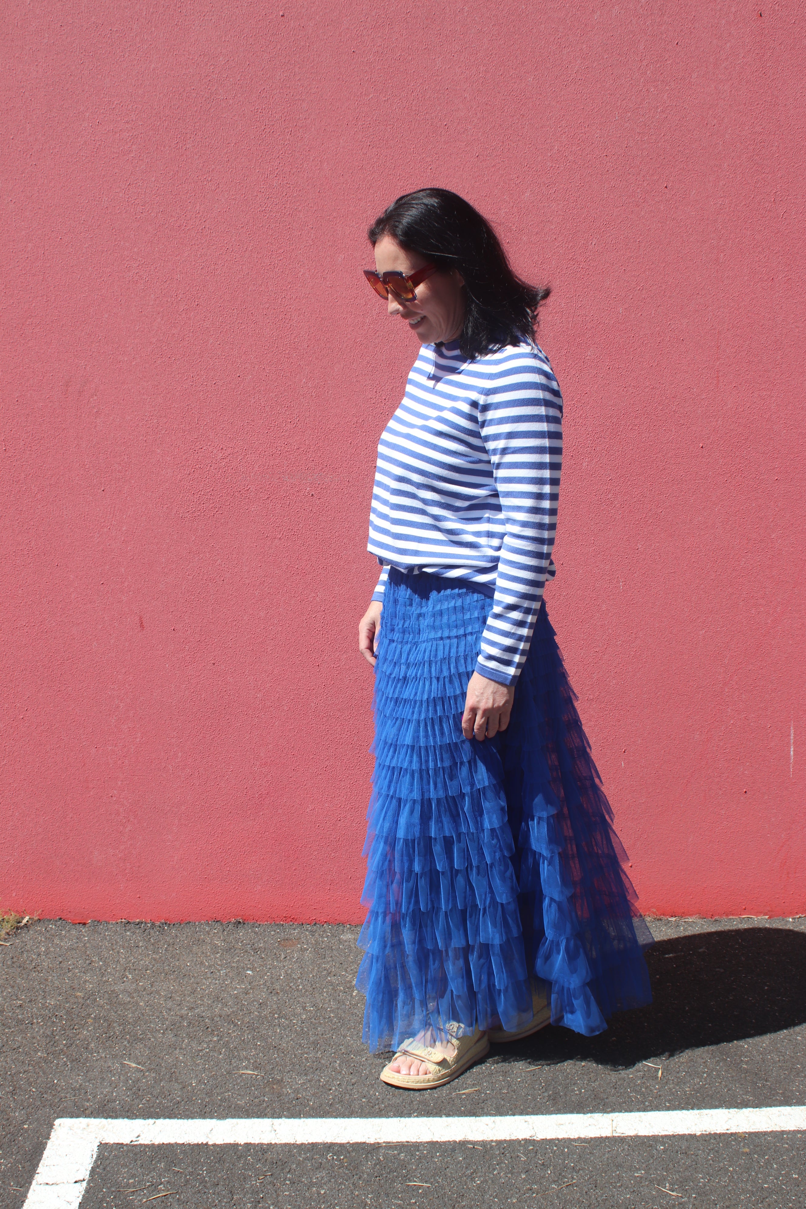 Firework Skirt - Royal Blue