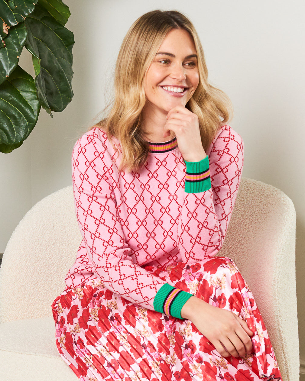 Frankie's Forever Knit - Pink