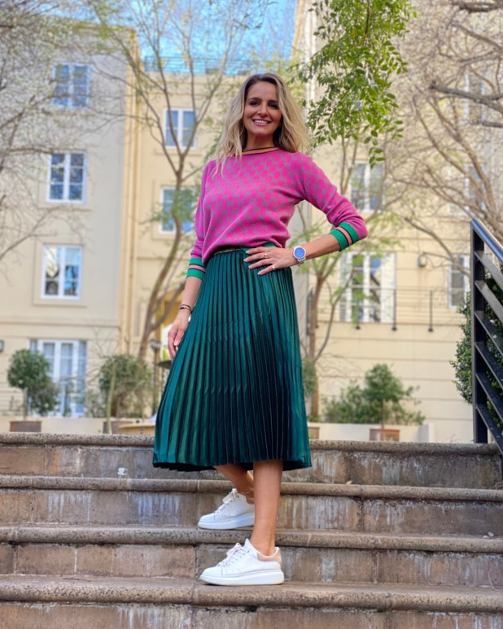 Frankie's Forever Knit - Hot Pink