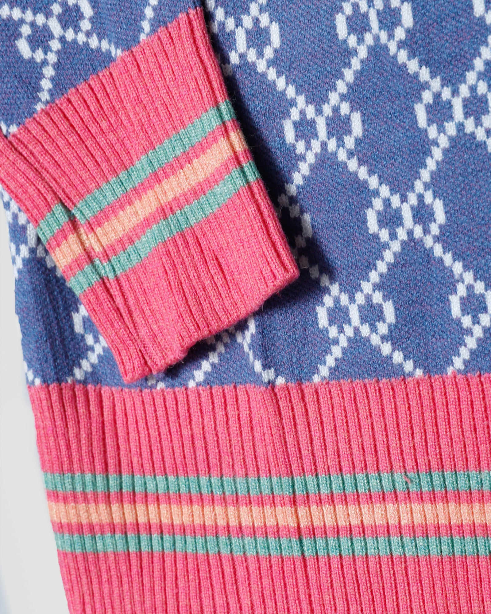 Frankie's Forever Knit - Denim and Watermelon