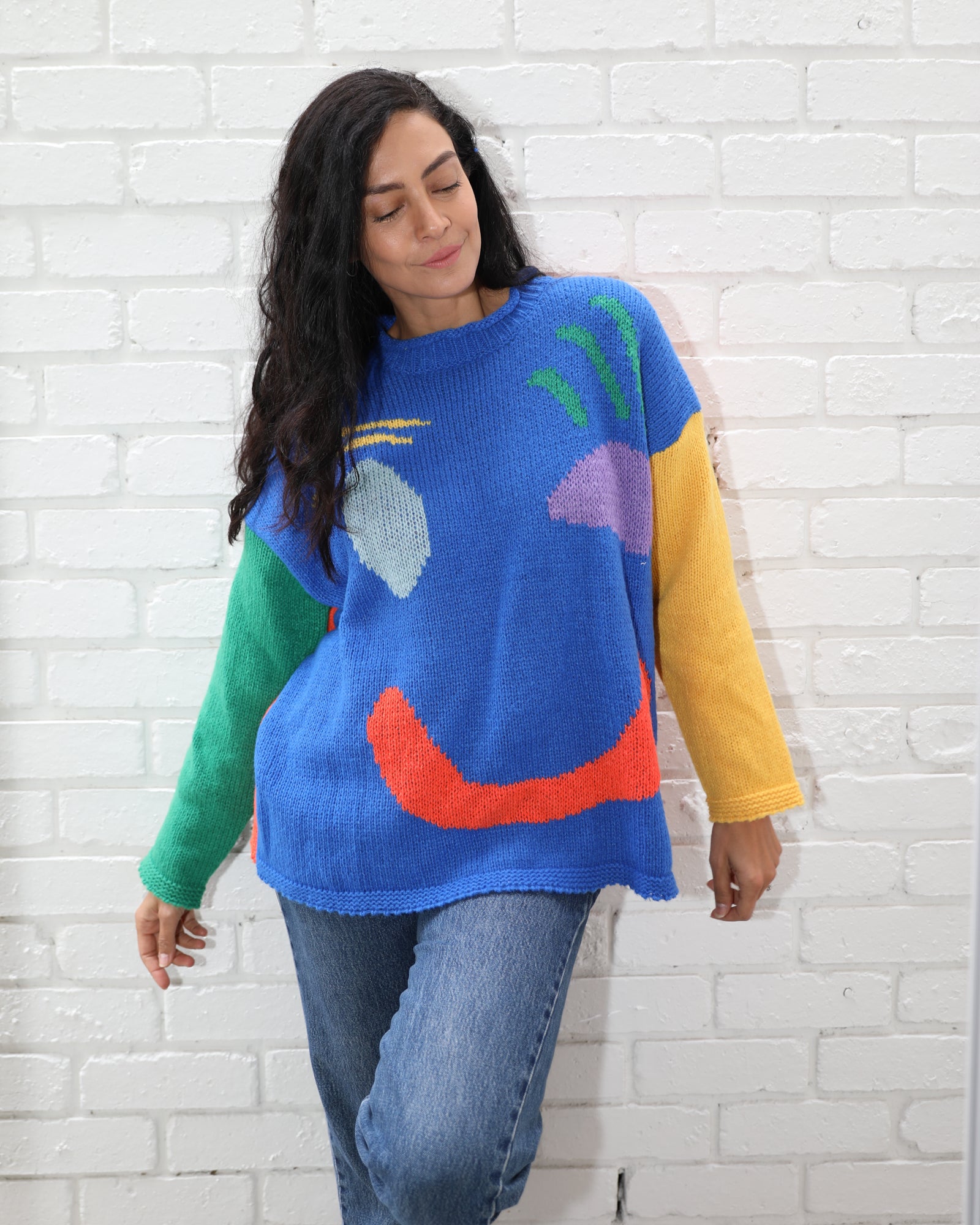 Smile On Your Dial Knit Jumper