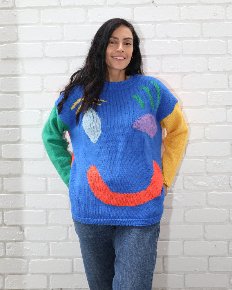 Smile On Your Dial Knit Jumper