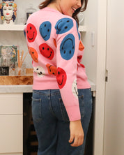 Joy Pink Knit Jumper