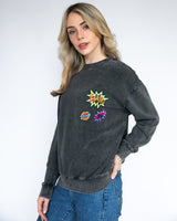 Acid Crew Sweat Jumper - Pow Wow