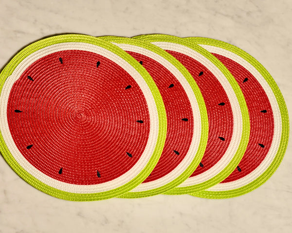Frankie Loves Fruity Placemats - Watermelon