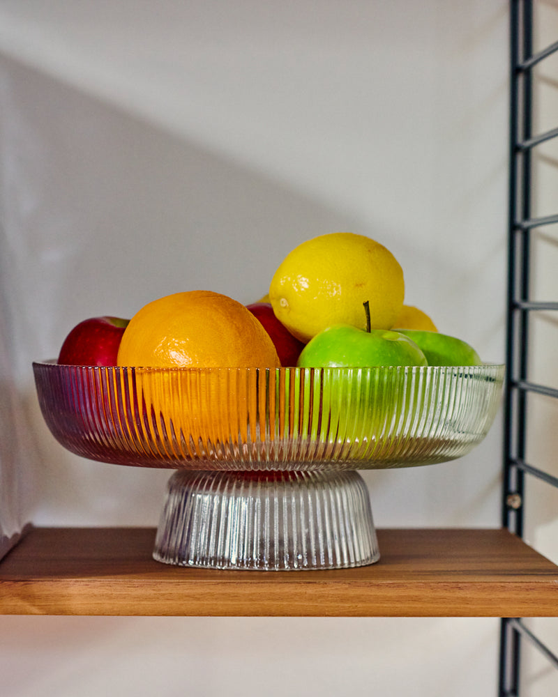 Frankie Loves Fruit Glass Bowl