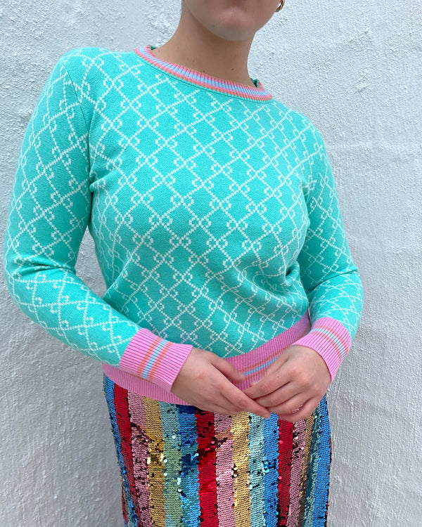 Frankie's Forever Knit - Sea-foam