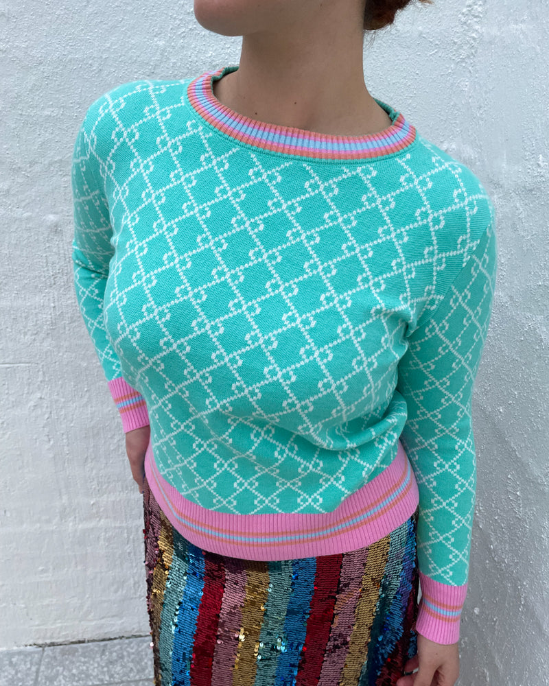 Frankie's Forever Knit - Sea-foam