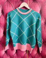 Frankie's Forever Chain Knit - Teal