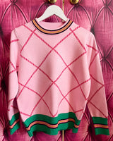 Frankie's Forever Chain Knit - Pink