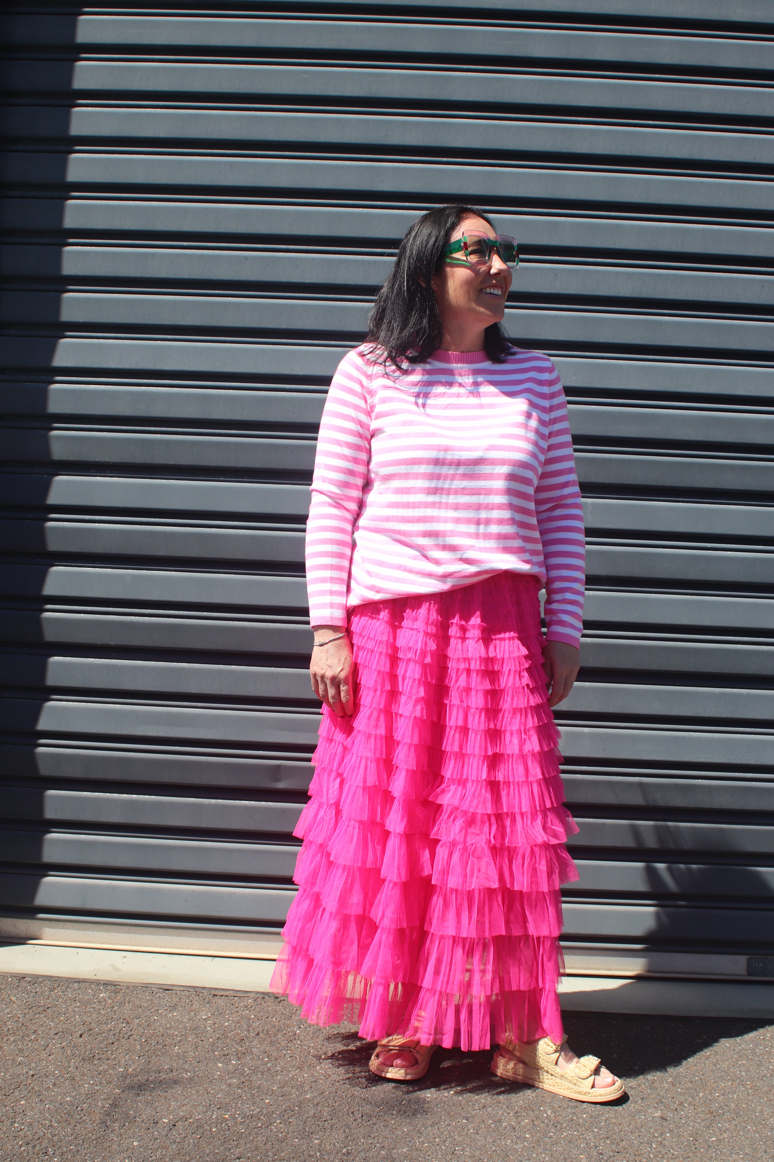 Firework Skirt - Hot Pink