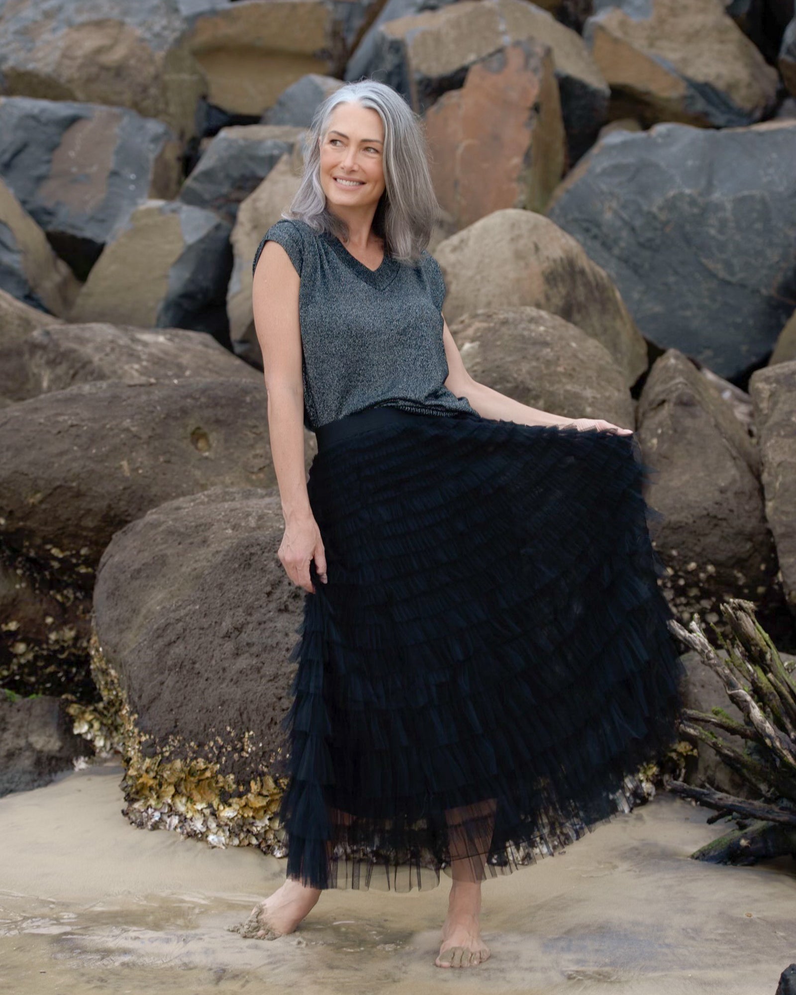 Firework Skirt - Black